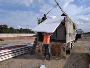Pemilihan Material Prefabrikasi untuk Kantor Proyek Jalan Tol