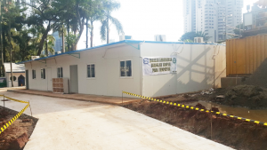 Bangunan Prefabrikasi untuk Kantor Proyek Pembangunan